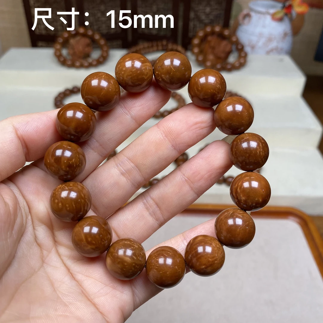 单圈精选15mm圆珠特级库克手串