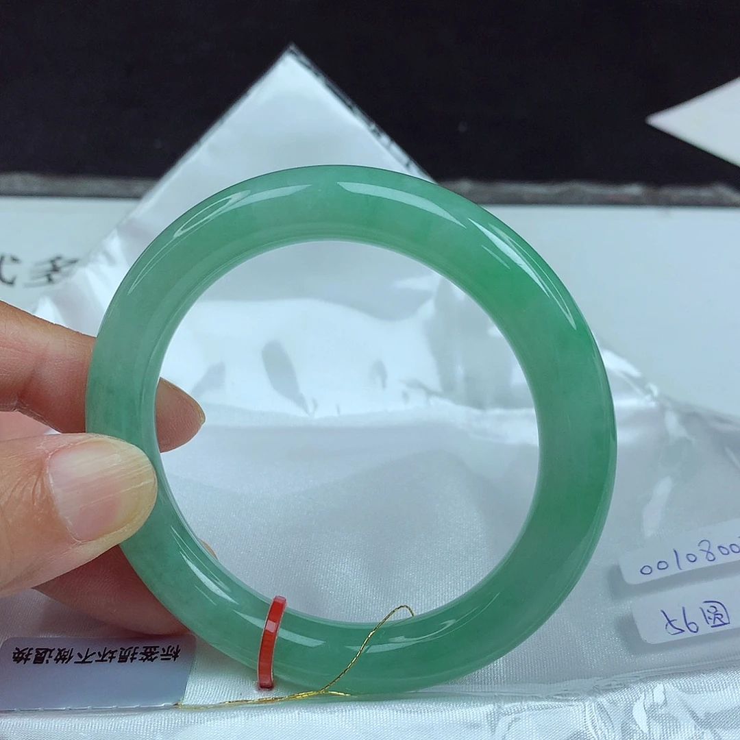 未镶嵌手镯翡翠56圈0711