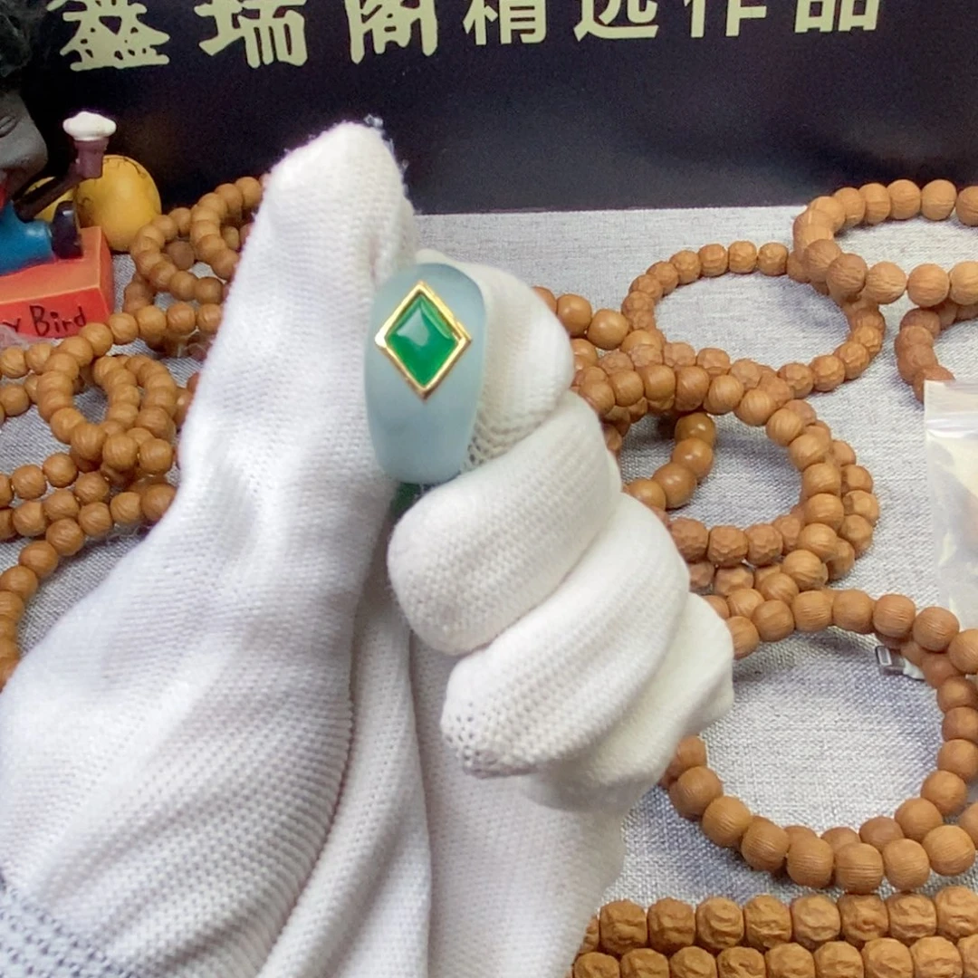猴头核桃手串戒指
