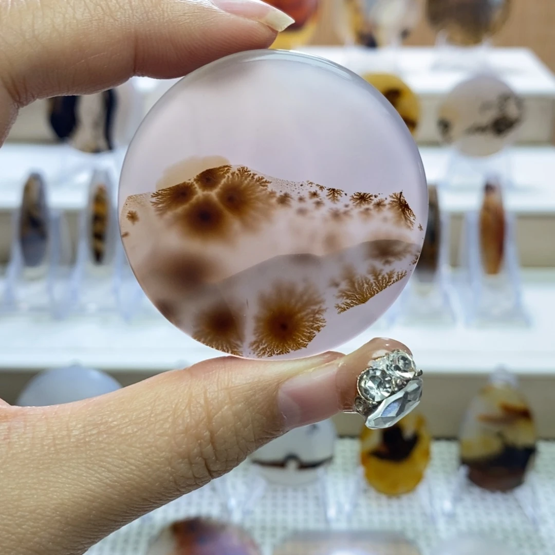 玛瑙/玉髓未镶嵌吊坠(不含链)