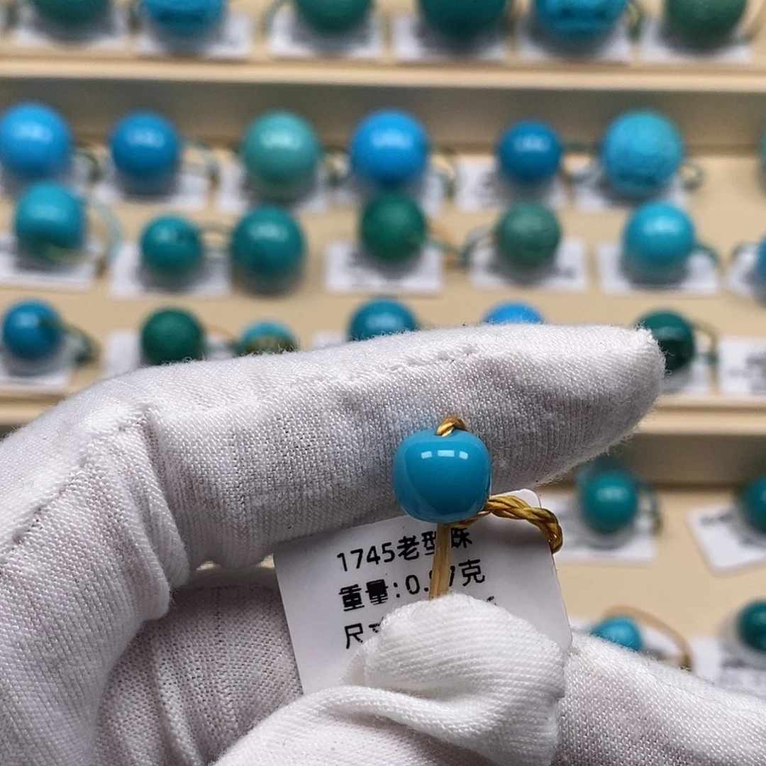 绿松石未镶嵌颈饰