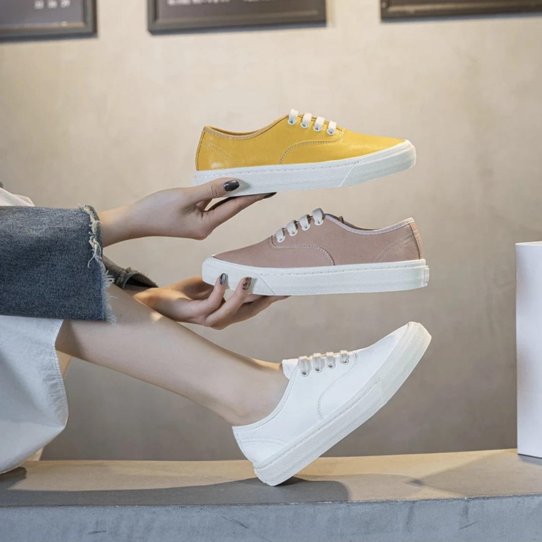 2025年新款春季渔夫鞋休闲鞋女鞋(平替款）透气平底百搭春夏韩版