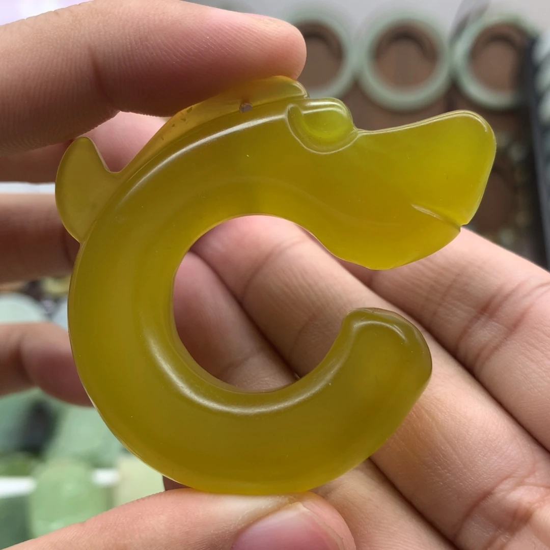 岫玉未镶嵌吊坠(不含链)
