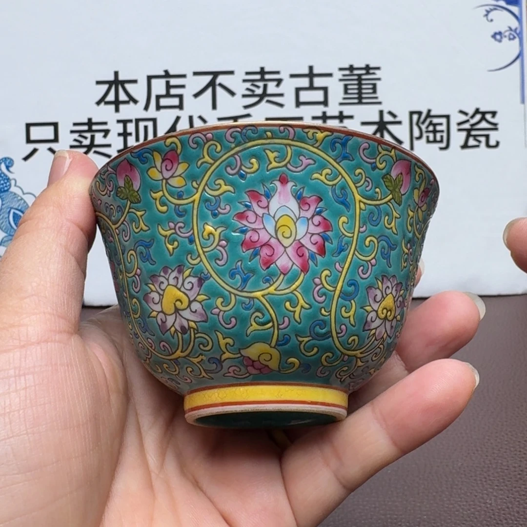 景德镇手工手绘展示