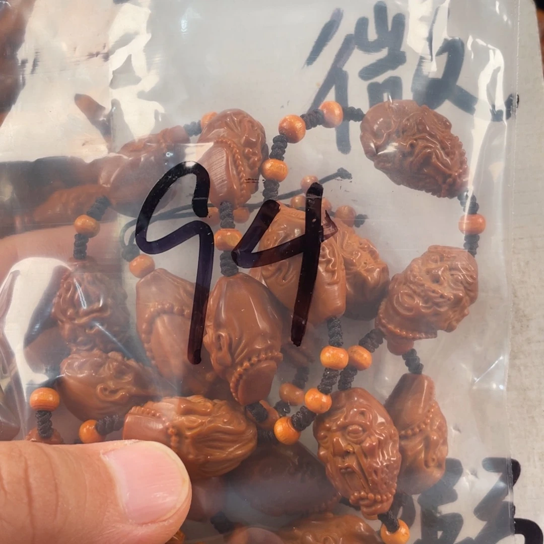 橄榄核手串/手链橄榄核雕工艺手串 瑕疵介意勿拍