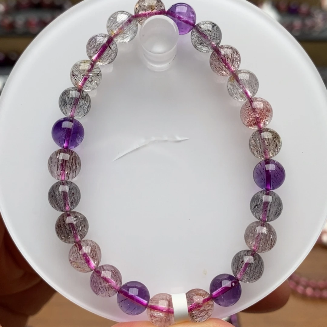 未镶嵌手链水晶K216仙女超七7m