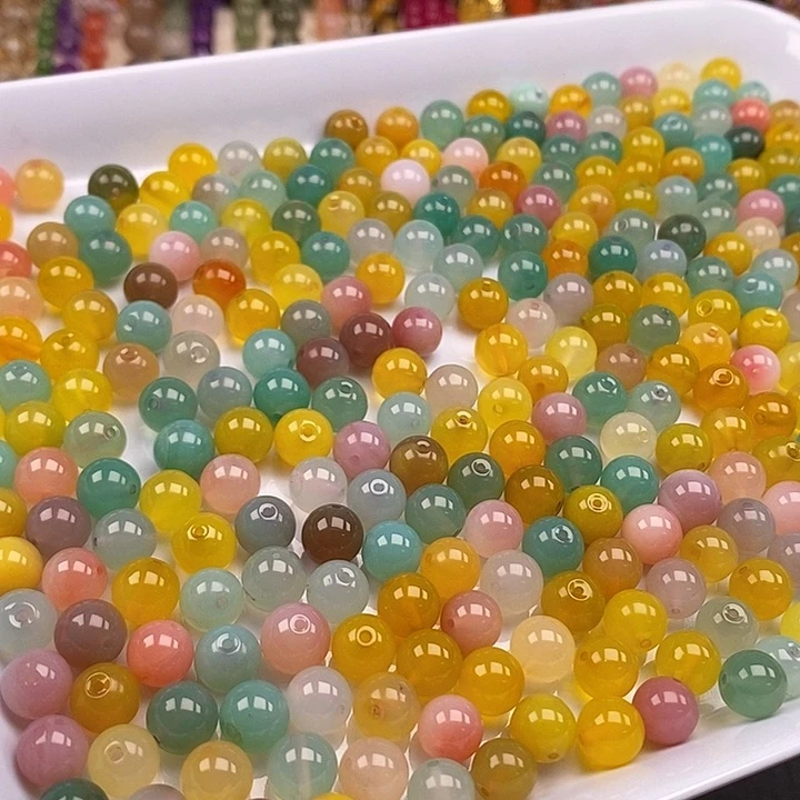 未镶嵌卡8盐源玛瑙25个玛瑙/玉髓