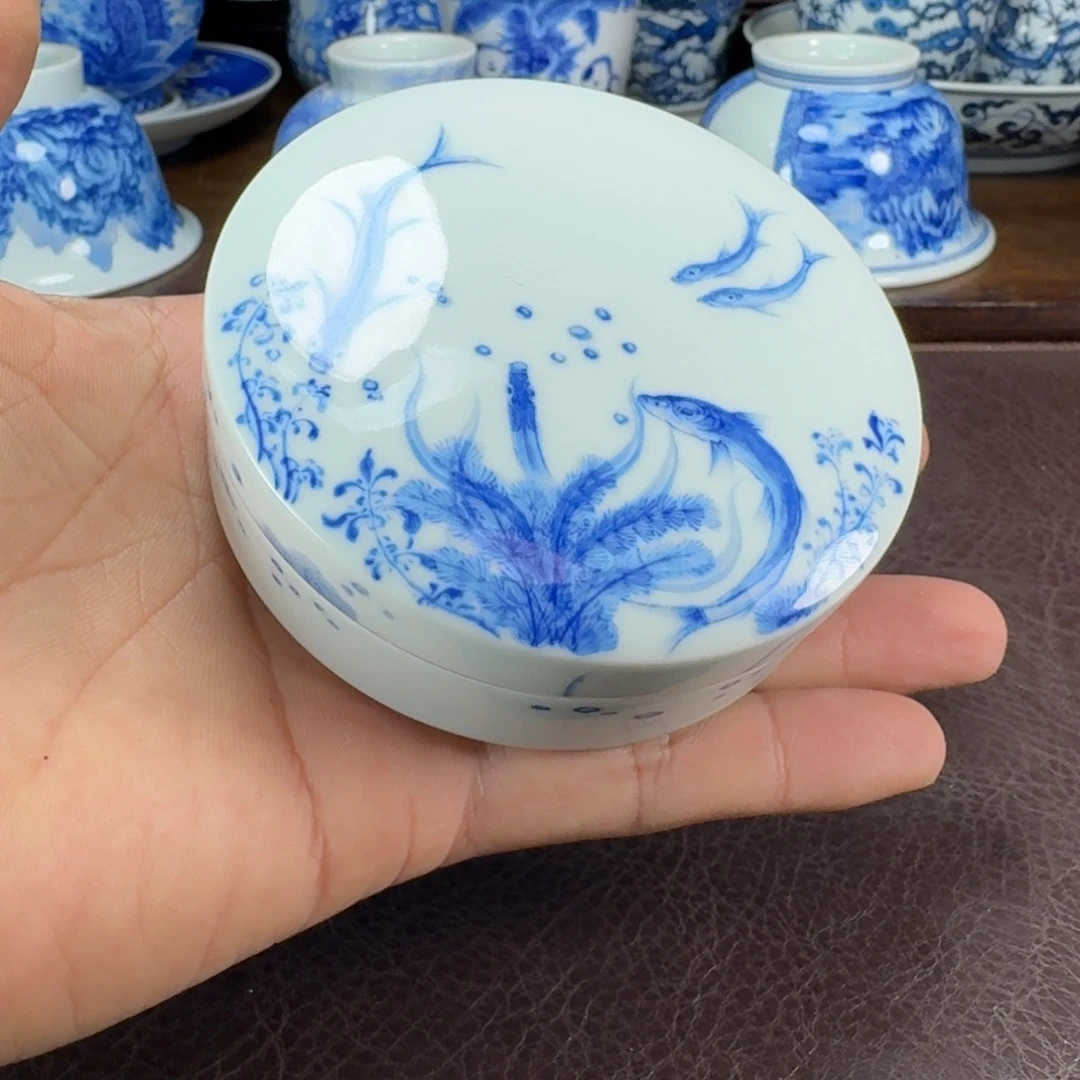 瓷片当代景德镇陶瓷手绘茶具