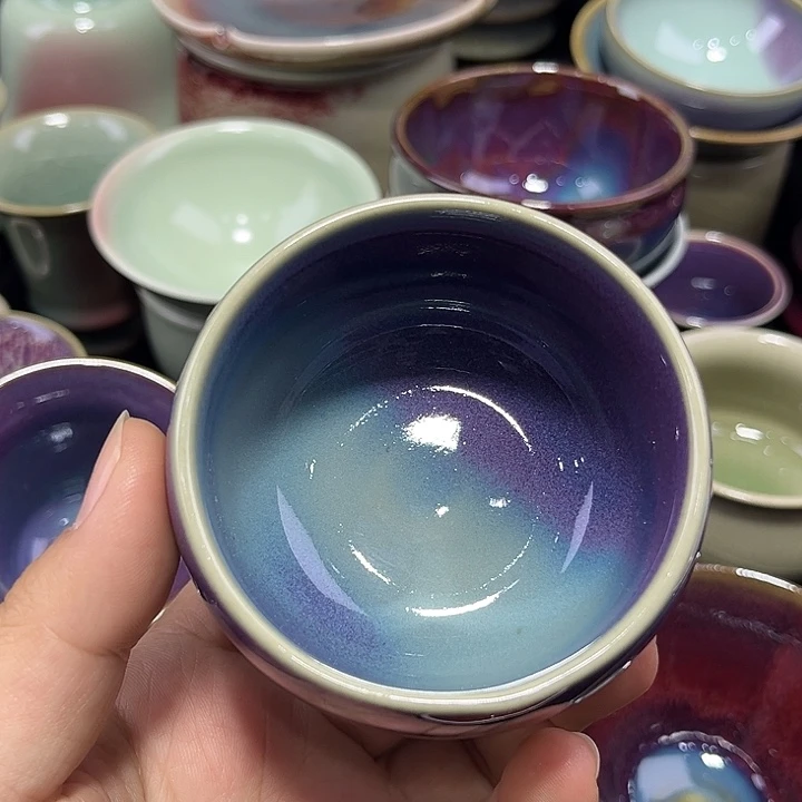 陶摆件钧窑茶器钧窑茶器