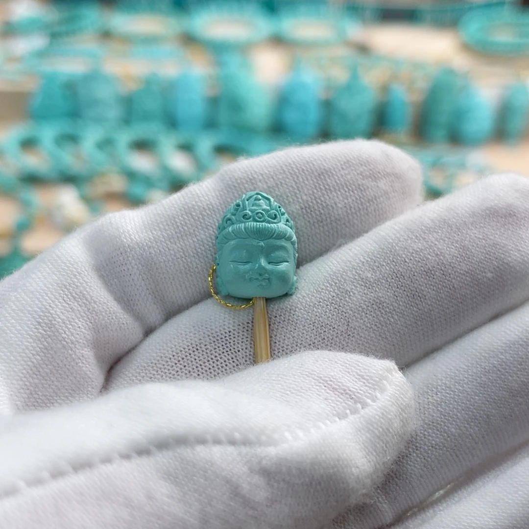 绿松石珠宝奇石未镶嵌