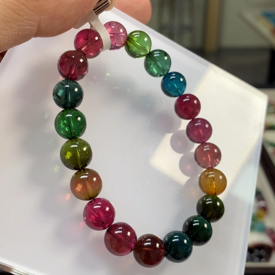 手链碧玺未镶嵌9.4左右