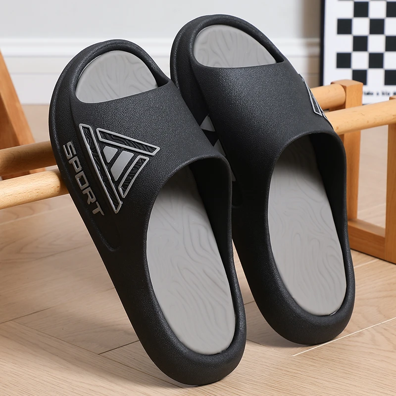 拖鞋男2025新款夏季外出外穿防滑运动厚底居家室内男士凉拖鞋男款