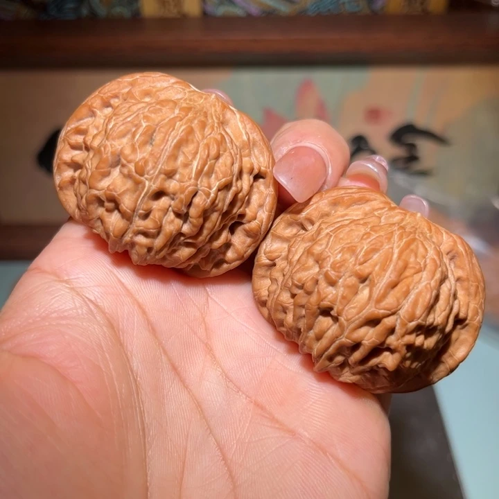 文玩核桃吊坠磨盘