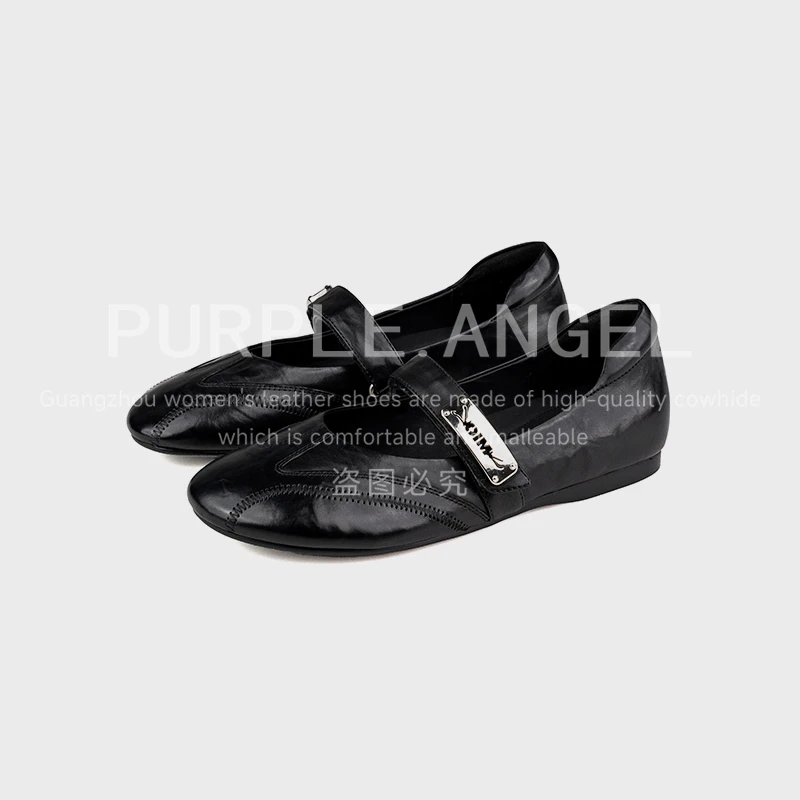 PurpleAngel轻奢高定2CM/2025新款法式气质百搭时尚单鞋29035