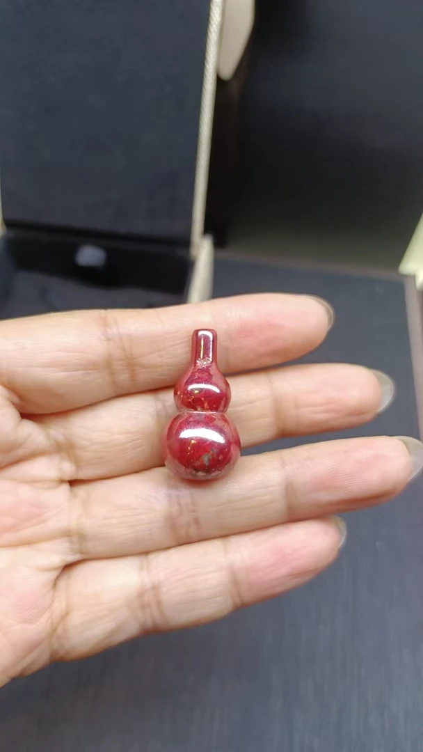 含辰砂工艺品朱砂 葫芦款式吊坠