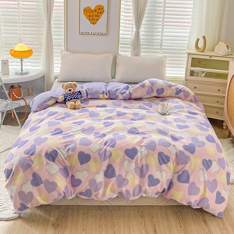 佳小乖 斜纹纯棉被套全棉被罩单人学生宿舍加厚亲肤单件被套100棉