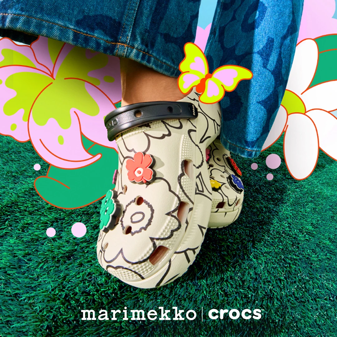 CROCS/卡骆驰【Marimekko联名】云朵洞洞鞋沙滩鞋女鞋时尚|211411