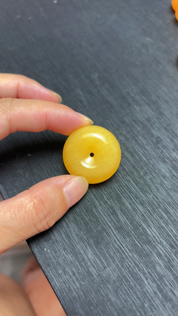 黄蜡石天然奇石摆件把件工艺品黄色，直播链接，（偏远地区不包邮）