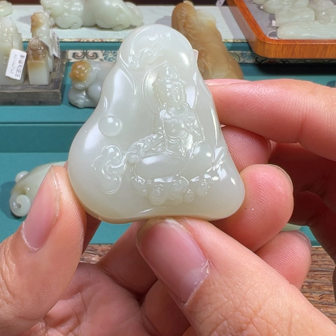 和田玉挂件未镶嵌