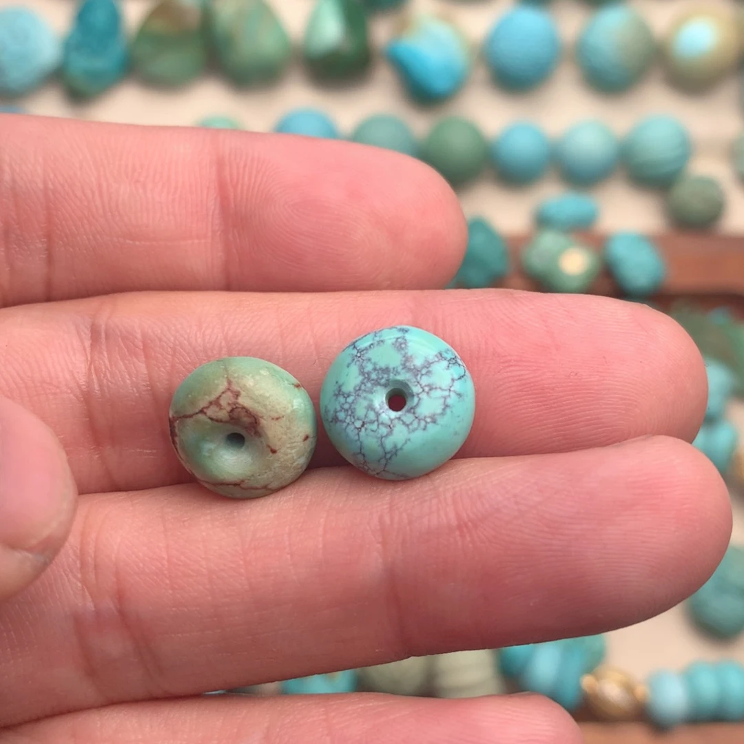 g***s绿松石未镶嵌颈饰