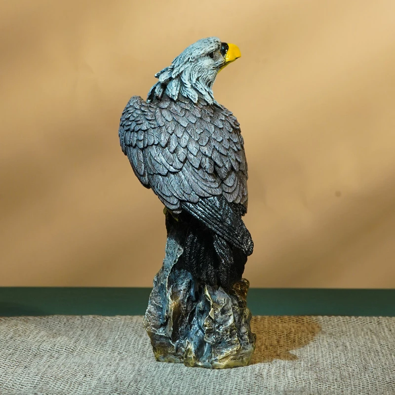 全铜臻品海东青黄铜摆件家居装饰品客厅玄关办公室圣诞春节送朋友
