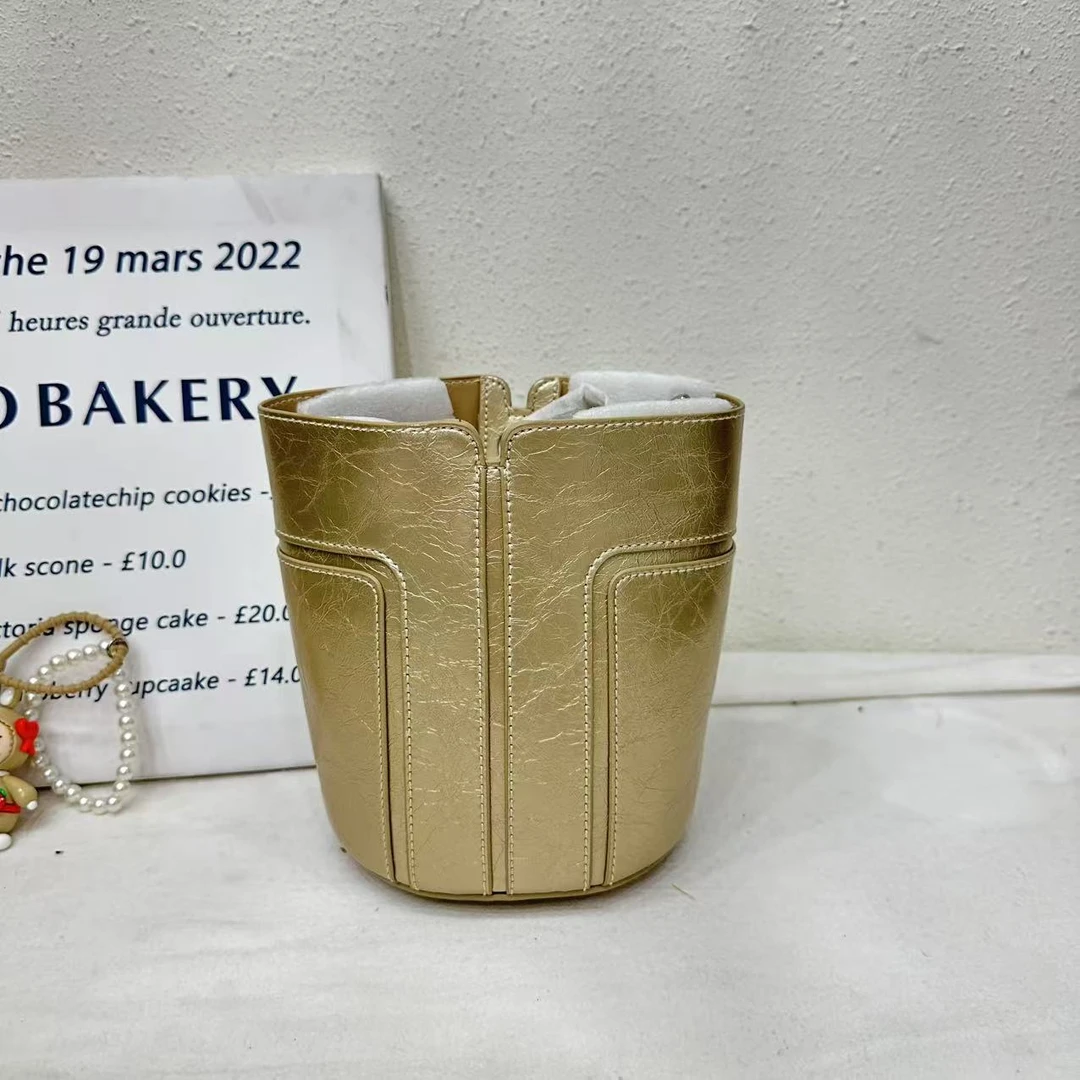 （老何专属）9018 香槟金 当季新品 高品质 女士手提背包 挎包