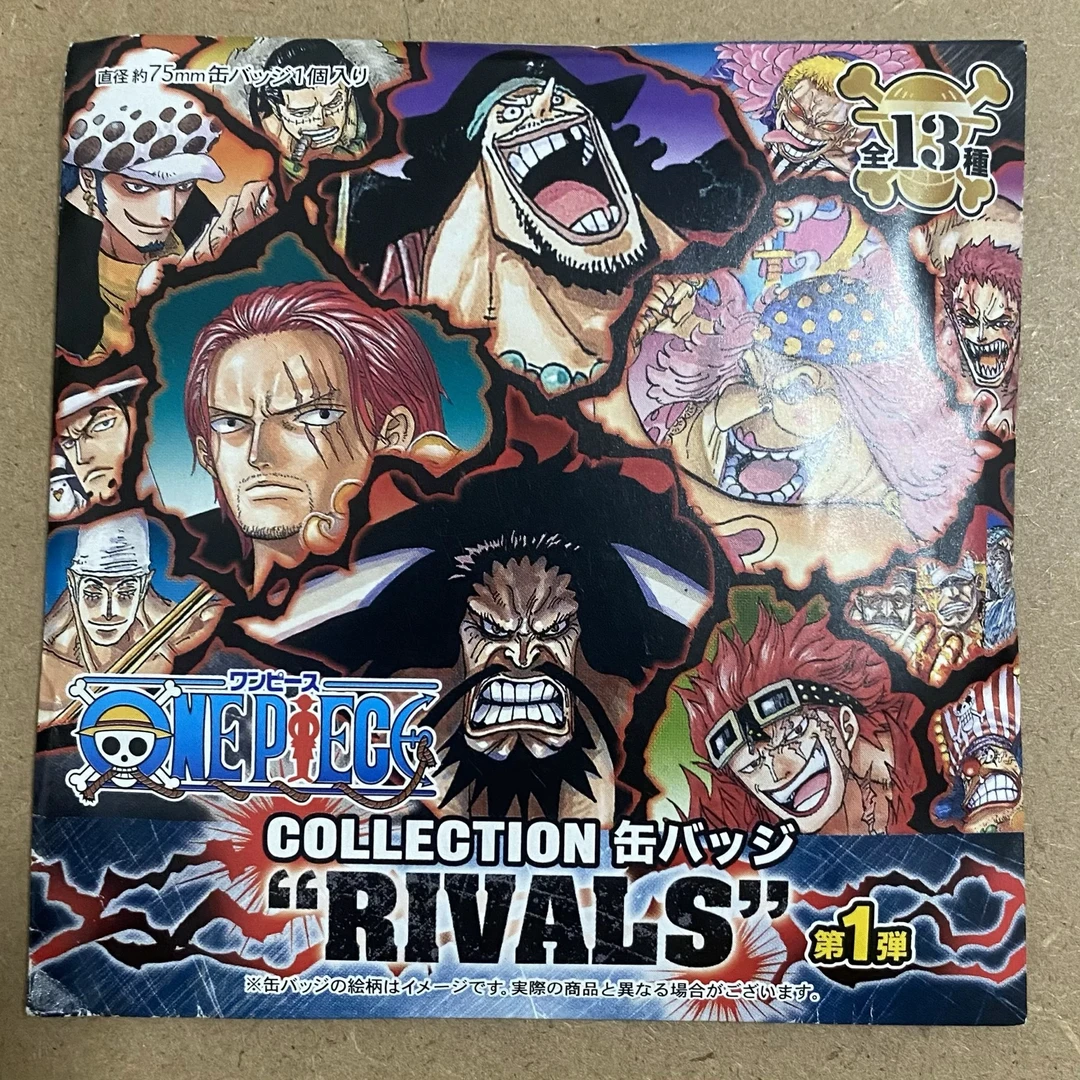 【日谷原版】 海贼王原画吧唧徽章最强对手劲敌 rivals强者争霸