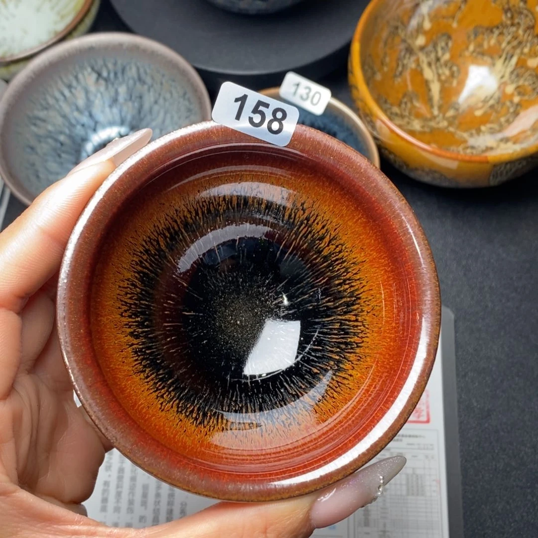 茶盏建窑建盏主人杯158