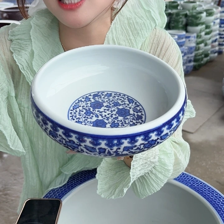 瓷片直径20厘米高6……