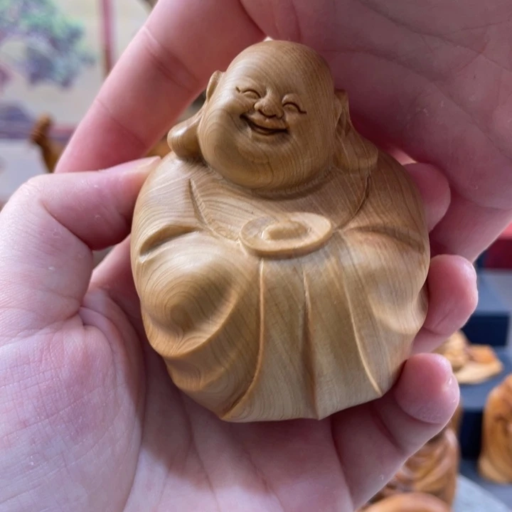 柏木（崖柏）太行崖柏根雕摆件乐乐4