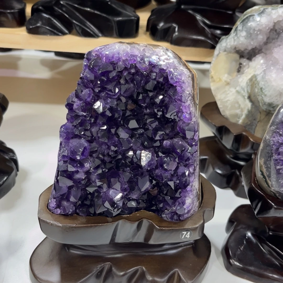 摆件未镶嵌紫晶水晶