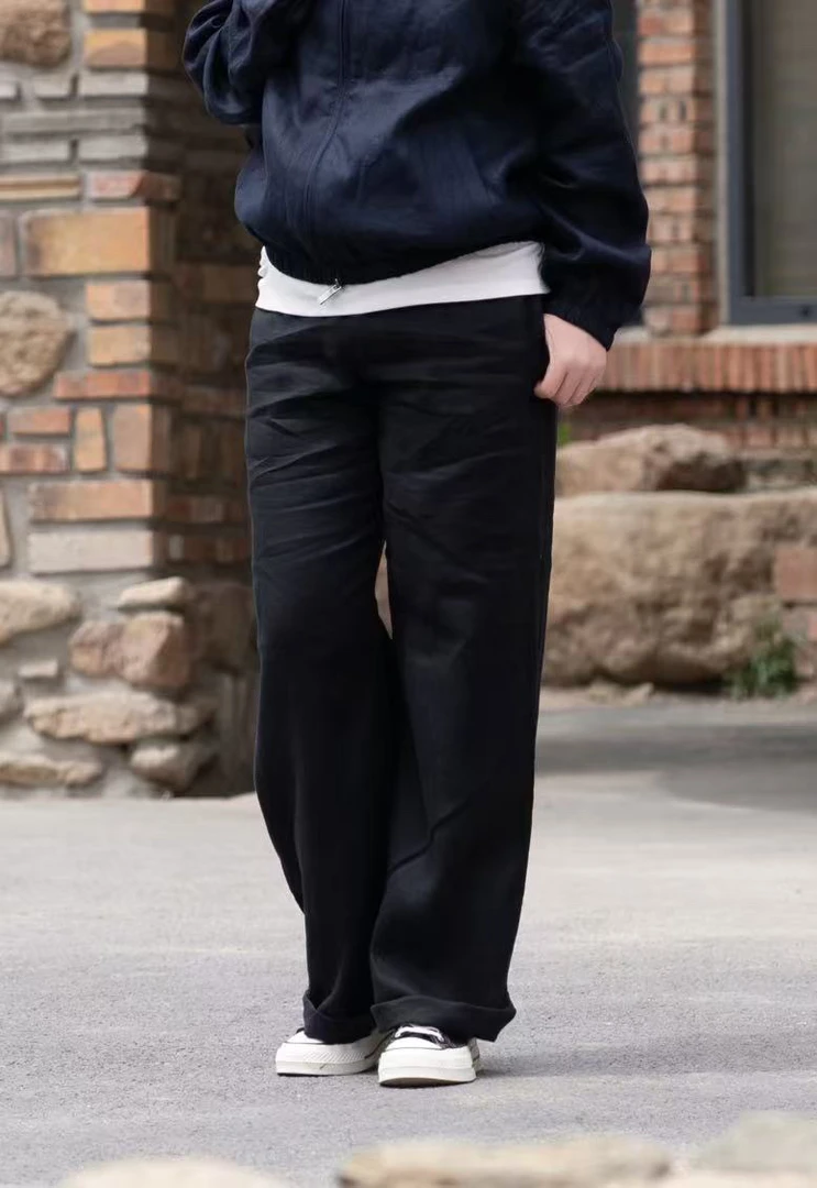 250627【燕子优选】菲玛掂百搭时尚减龄休闲亚麻裤