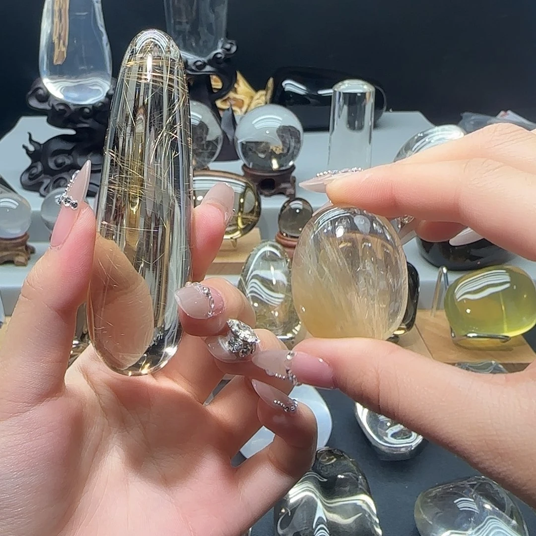 a***珠宝半成品水晶未镶嵌