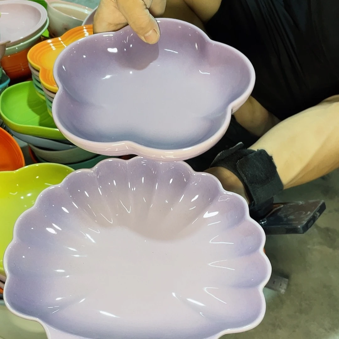 瓷片微瑕陶瓷餐具家用2个装