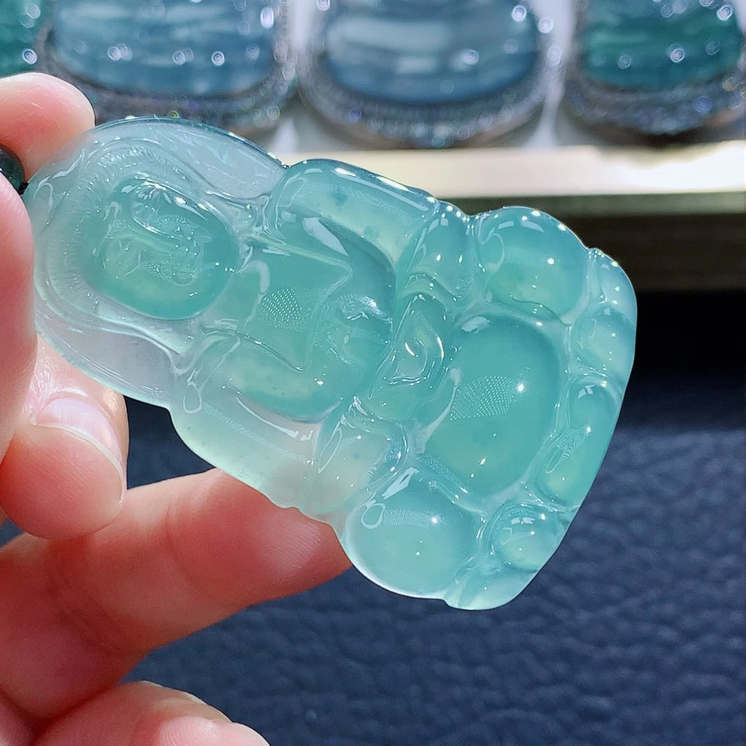 未镶嵌挂件翡翠翡翠