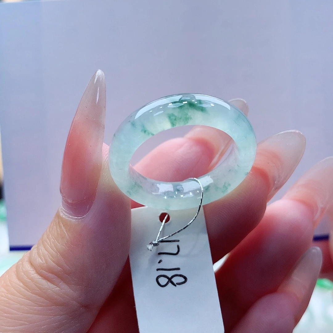 翡翠未镶嵌戒指缅甸A货