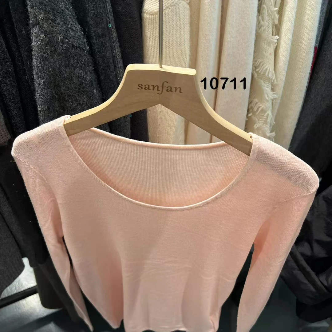 10711（部分无水洗唛，介意慎拍） SANFAN新款针织衫