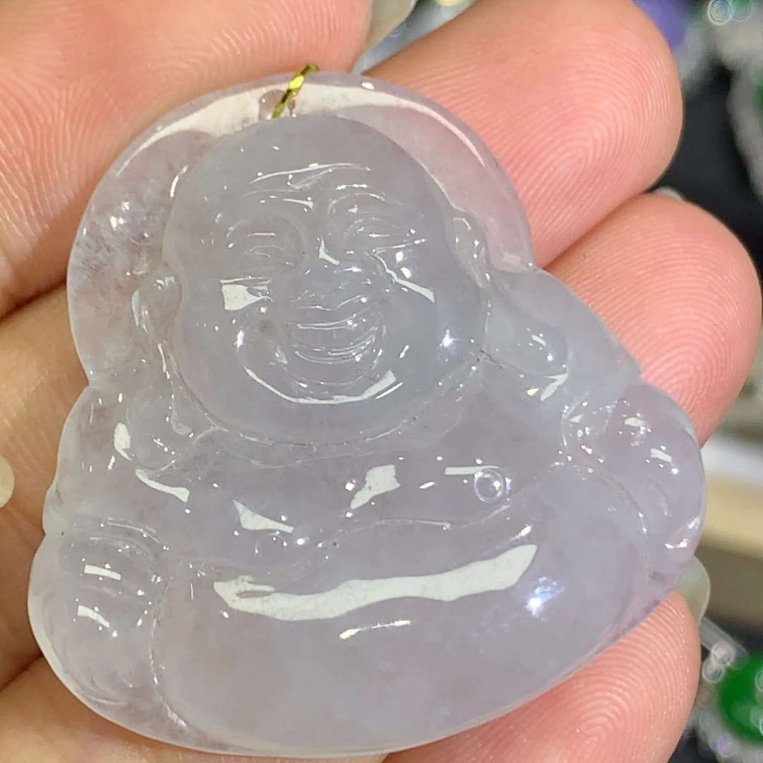 翡翠颈饰未镶嵌卡33、毛衣链吊坠