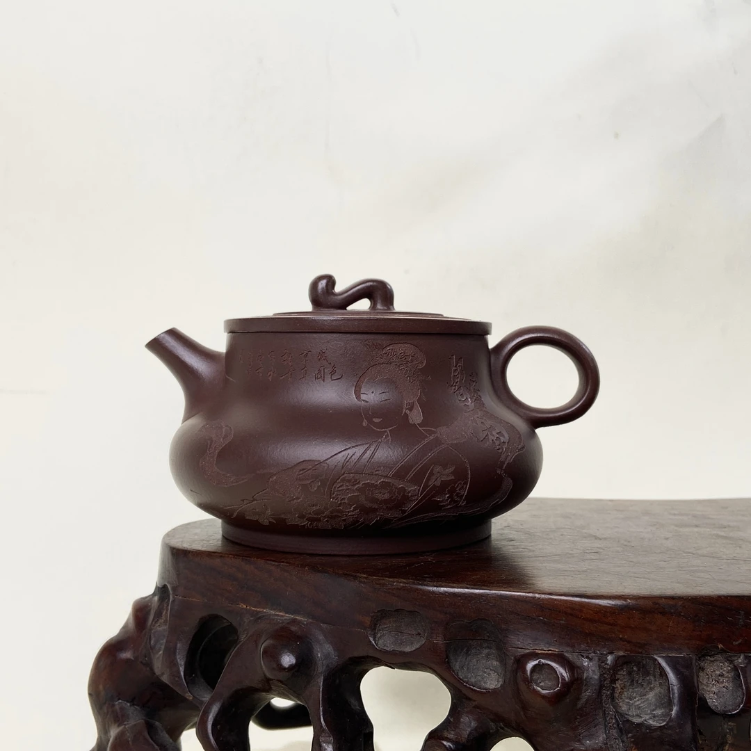 宜兴手工紫砂壶 GP0053-2（姜美红）