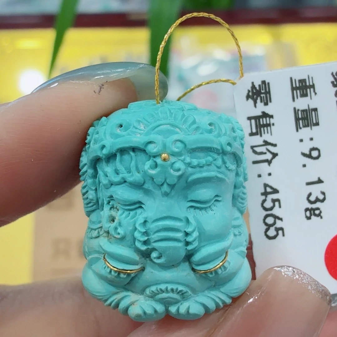 未镶嵌绿松石珠宝奇石