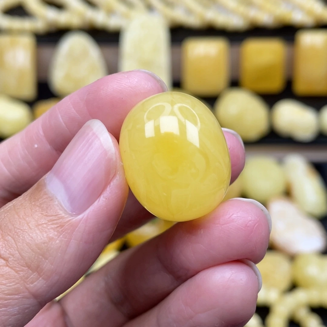 琥珀未镶嵌裸石琥珀蜜蜡