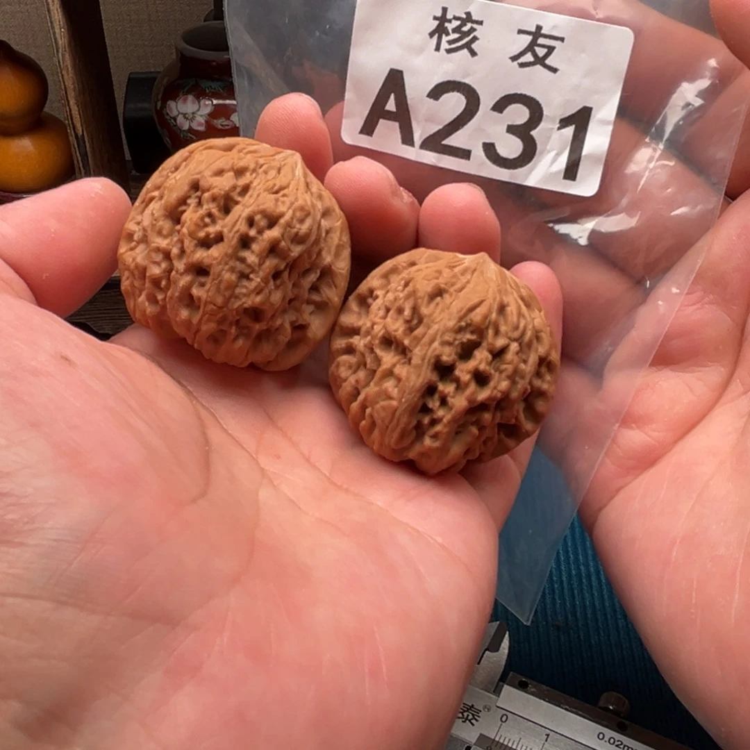 文玩核桃吊坠凹底 毕业！