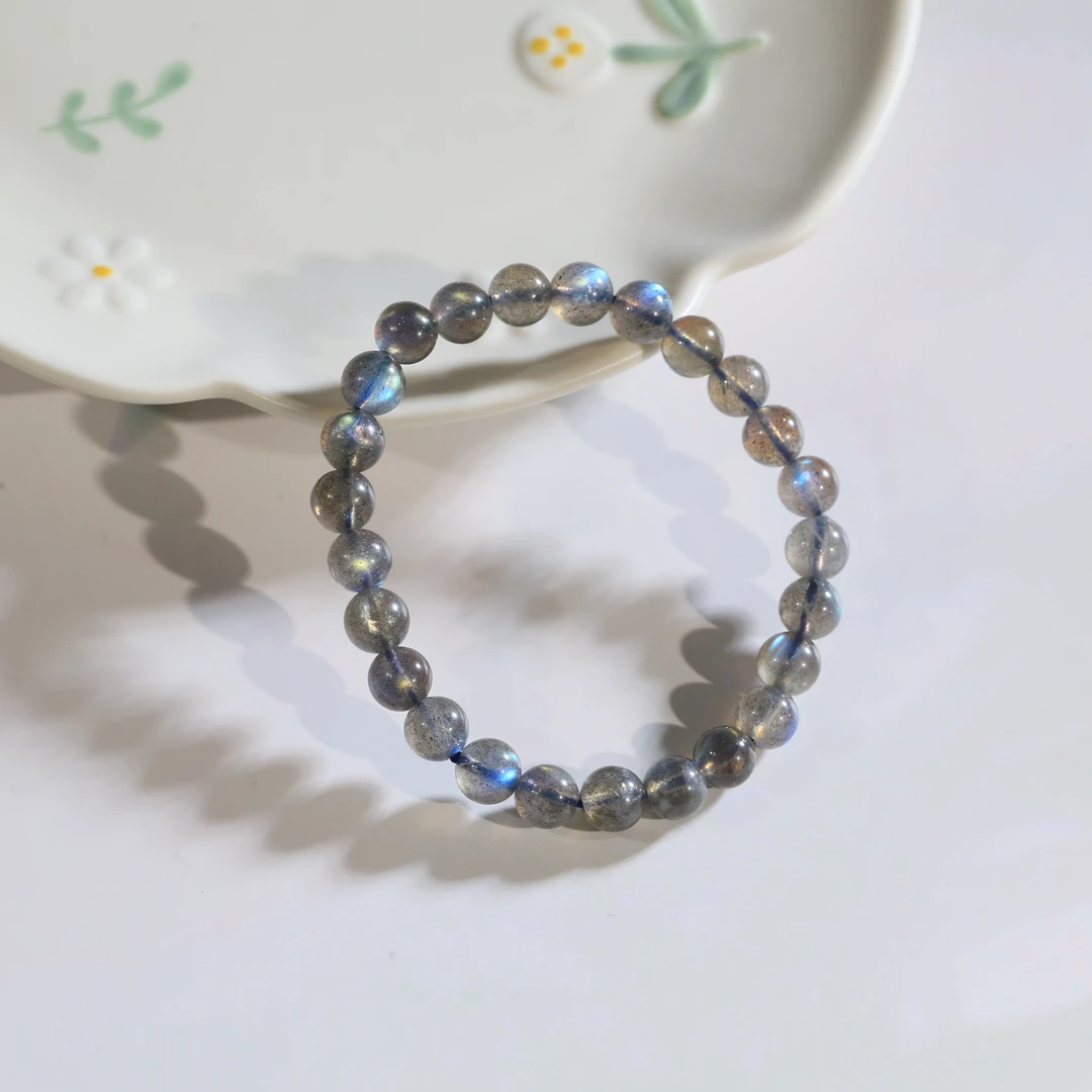 安曼博灰月光手串 约7mm W2732S