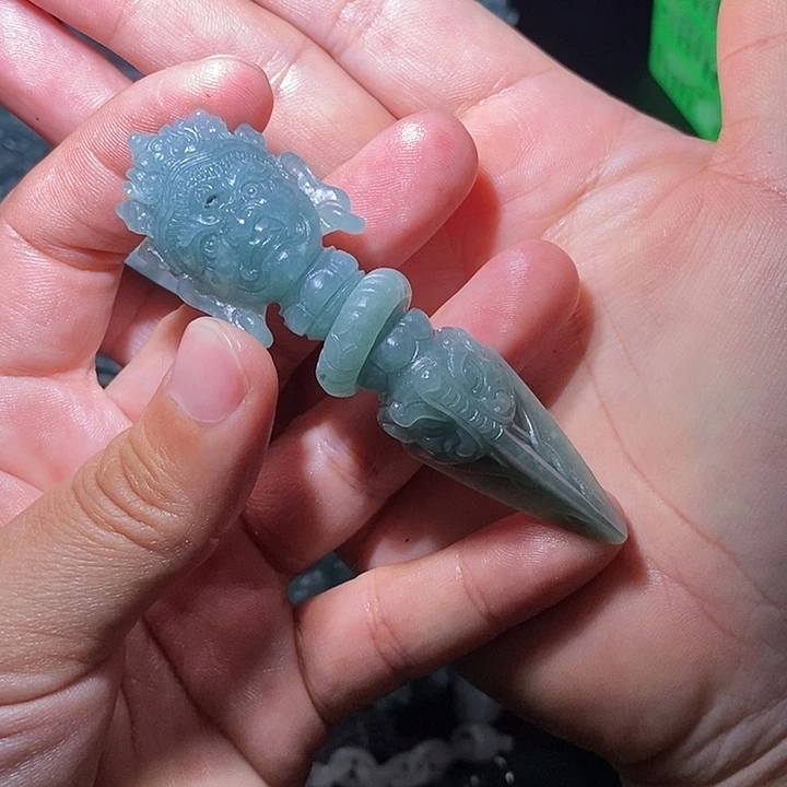 峰***云定制翡翠未镶嵌毛