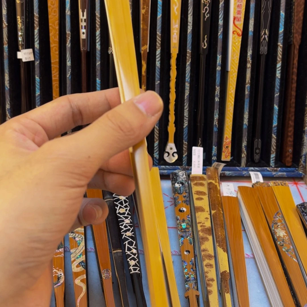 扇子手工制作文玩精品