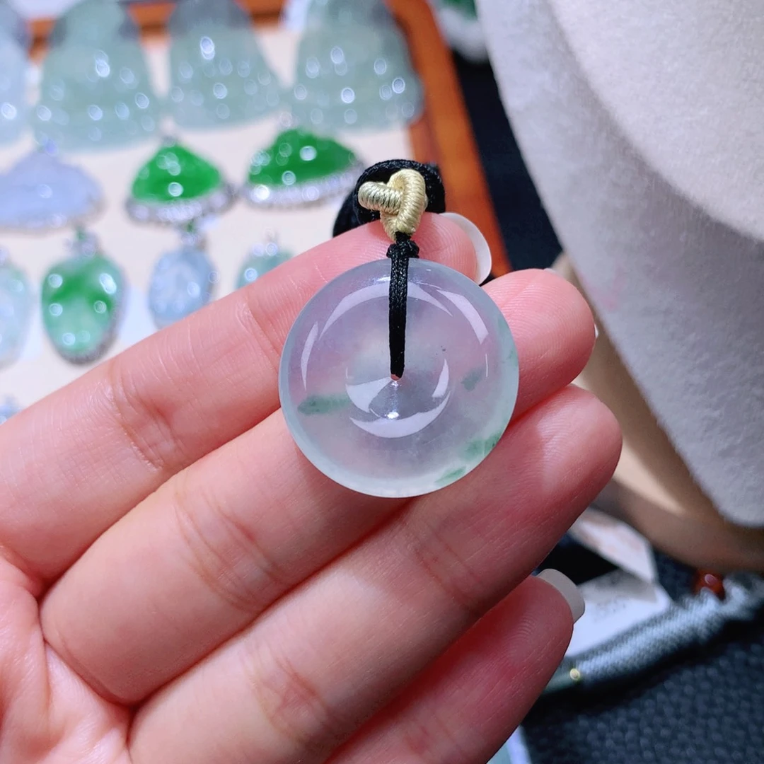 颈饰未镶嵌翡翠扣子24.6*5.8