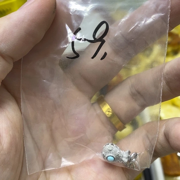 蜜蜡银S925镶嵌裸石多样性发货