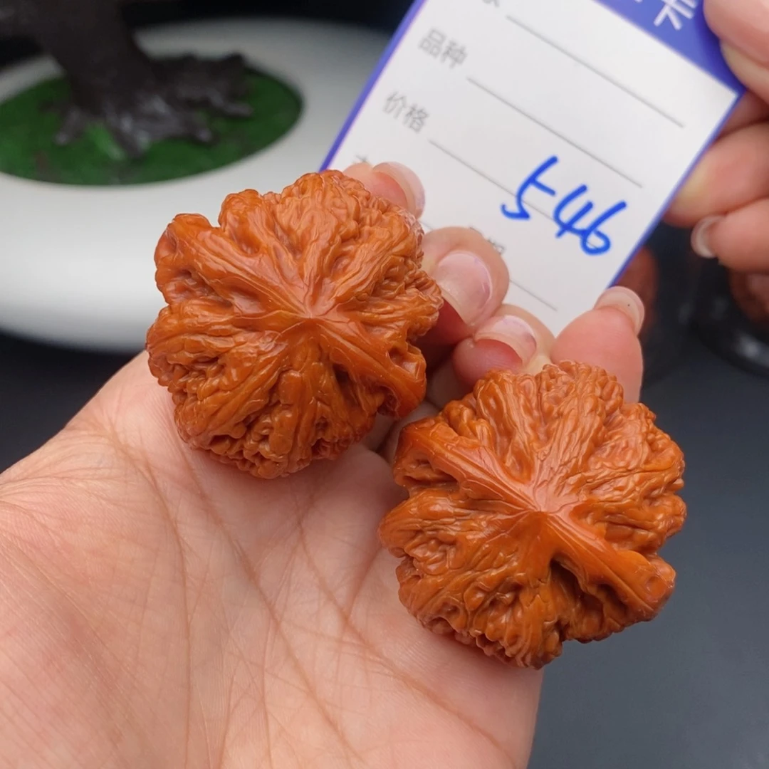 文玩核桃把件39粗筋546