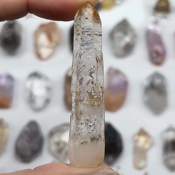 颈饰未镶嵌水晶巴基斯坦油胆闪灵钻59mm+