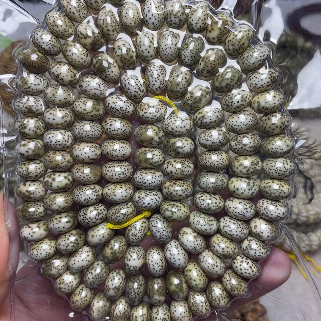 吊坠星月菩提12尺寸，青花瓷，带备籽